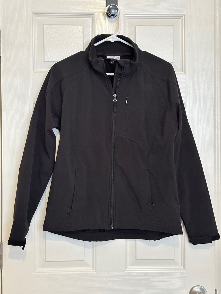Double Diamond Utility Softshell Jacket Womens Medium Preowned Very Good